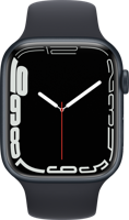 Refurbished Apple Watch Series 7 45 mm Wit Gebruikt - thumbnail