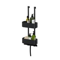 Tiger 2-Store hangend doucherek 25x11,5x65cm zwart - thumbnail