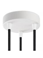 Light depot - plafondkap metaal 3 lichts - wit - Outlet - thumbnail