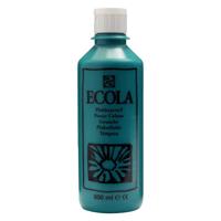 Talens Ecola plakkaatverf flacon van 500 ml, donkergroen - thumbnail