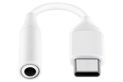 Samsung USB-C naar 3.5mm jack adapter wit - thumbnail