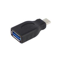 ACT AC7355 tussenstuk voor kabels USB-A USB-C Zwart - thumbnail