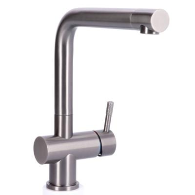 Keukenkraan Gold massief RVS inclusief 3M Waterfilter