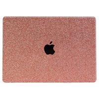 Lunso MacBook Pro 16 inch M1/M2 (2021-2023) cover hoes - case - Glitter Rose Goud - thumbnail