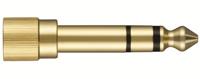 Shure Hpaqa1 vergulde adapter met 6,3 mm schroefdraad, 1/4 inch voor koptelefoon Shure - thumbnail