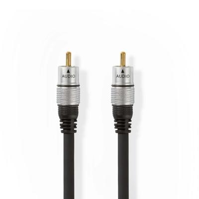 Nedis CAGC24170AT25 Digitale Audiokabel Rca Male - Rca Male 2,50 M Antraciet