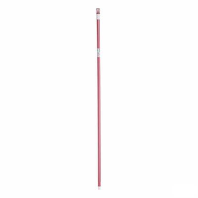 Bezemsteel 2,3 x 130 x 2,3 cm Roze Metaal (12 Stuks)