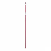 Bezemsteel 2,3 x 130 x 2,3 cm Roze Metaal (12 Stuks) - thumbnail