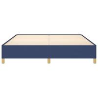 Boxspringframe stof blauw 180x200 cm - thumbnail