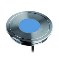 Klemko LED Lumiko Titus vloerspot Blauw RVS IP68 867507 12V - thumbnail