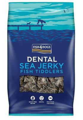 FISH4DOGS Dental Sea Jerky Fish Tiddlers - traktatie voor hond - 575g