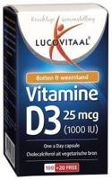 Lucovitaal Vitamine D3 25mcg Capsules - thumbnail