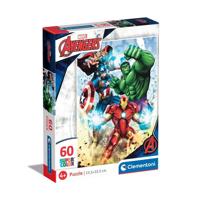 Clementoni legpuzzel super color marvel avengers, 60st. - thumbnail