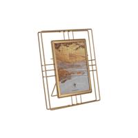 Fotolijsten Home ESPRIT Gouden Metaal Kristal 18,5 x 2,5 x 23,5 cm (12 Stuks) - thumbnail