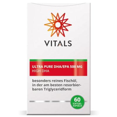 Vitals DHA/EPA ultra pure 500mg 60 Softgels Vitals DHA/EPA ultra pure 500mg 60 Softgels
