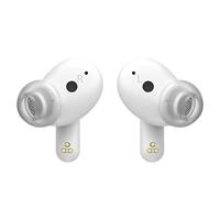LG Tone FP8W - Hoofdtelefoon True Wireless Bluetooth 5.2 Meridian Sound, draadloze converter, ruisonderdrukking, zelfreiniging, UVNANO licht, IPX4-bescherming, 3D Sound Stage, wit - thumbnail