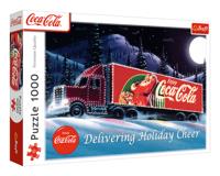 Puzzel Coca Cola Kersttruck 1000 Stukjes - thumbnail
