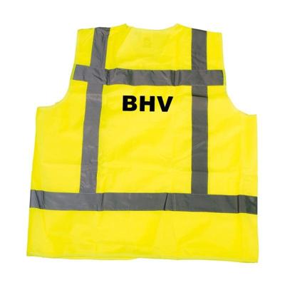 RWS veiligheidsvest BHV geel - RWS veiligheidsvest BHV geel