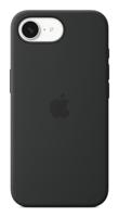 Apple Silicone Case Silicon Case Apple iPhone 16e Zwart - thumbnail