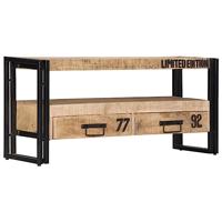 Tv-meubel 100x30x45 cm massief mangohout - thumbnail