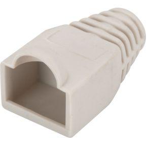 Digitus A-MOT/E 8/8 Knikbescherming voor 8P8C modulaire RJ45-stekker A-MOT/E 8/8 Grijs 1 stuk(s)