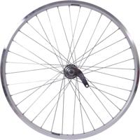 Achterwiel 26 x 1.75 / 1.95" met Favorit remnaaf/ Zac 19 velg - zilver - thumbnail