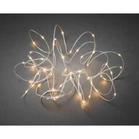 Mini LED Kerstverlichting voor binnen 50 lampjes extra warm wit 10 meter - thumbnail