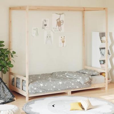 Kinderbedframe 90x200 cm massief grenenhout Kinderbedframe 90x200 cm massief grenenhout