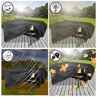 Afdekhoes Biertafel-Picknicktafel Antraciet 180x82x135cm - thumbnail