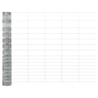 Weidehekwerk Zilver 25 x 1.2 m Gegalvaniseerd staal - thumbnail