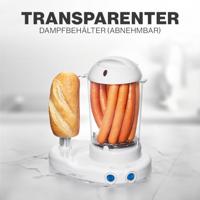 Clatronic HDM 3420 EK Hot dog steamer 350 W Wit - thumbnail