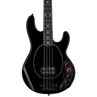 Sterling by Music Man DarkRay EB Black elektrische basgitaar met deluxe gigbag - thumbnail