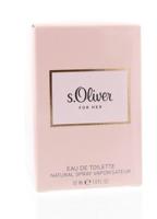 S Oliver For Her Natural Eau de Toilette Spray - thumbnail