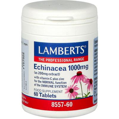 Lamberts Echinacea 1000mg + Zink + Vitamine C Tabletten Lamberts Echinacea 1000mg + Zink + Vitamine C Tabletten