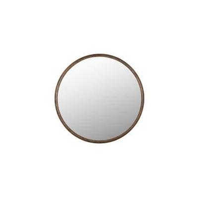 Dutchbone Ronde Spiegel 'Gale' Rubberhout, 80cm