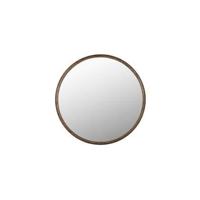 Dutchbone Ronde Spiegel 'Gale' Rubberhout, 80cm - thumbnail