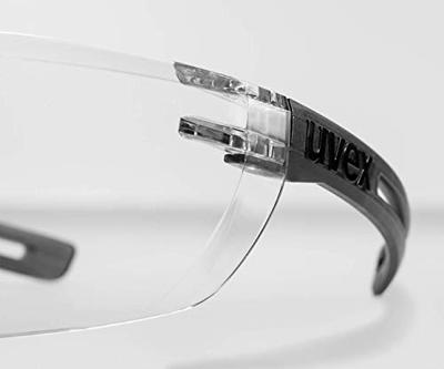 uvex x-fit 9199265 Veiligheidsbril Blauw, Doorschijnend