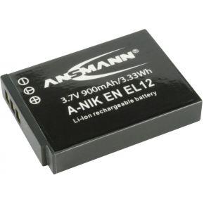 Ansmann EN-EL12 Camera-accu Vervangt originele accu EN-EL12 3.7 V 1050 mAh