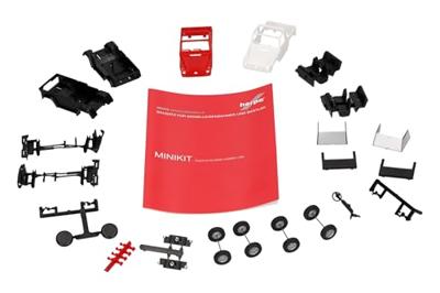 Herpa 012744 H0 Auto Puch G-klasse (W460) Cabrio, wit en rood Herpa 012744 H0 Auto Puch G-klasse (W460) Cabrio, wit en rood