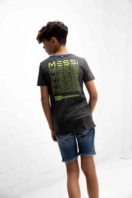 Vingino x Messi Jacko T-Shirt Kids Donkergrijs - Maat 152 - Kleur: Donkergrijs | Soccerfanshop