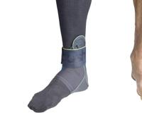 Push Sports 6433 Enkelbrace Kicx - Antraciet - M - Links - thumbnail