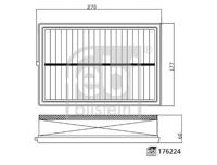 Luchtfilter 176224 - thumbnail