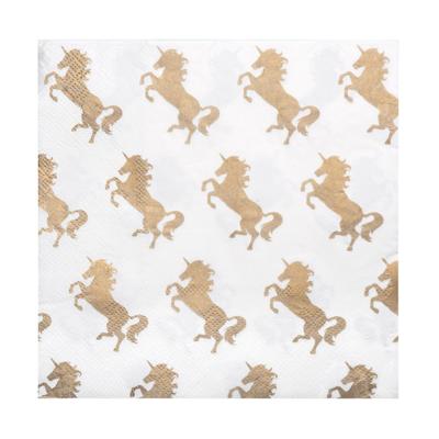 Boland Papieren servetten unicorn 33x33cm