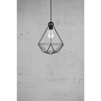 Nordlux Tees 84863003 Hanglamp LED E27 60 W Zwart - thumbnail