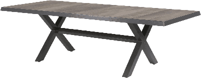 Dining Tuintafel Castilla Negro Kruispoot 243x103cm Dining Tuintafel Castilla Negro Kruispoot 243x103cm