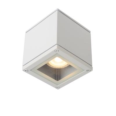 Lucide AVEN - Plafondspot Badkamer - 1xGU10 - IP65 - Wit