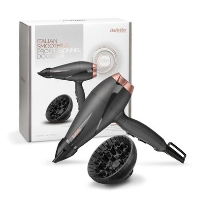 Föhn Babyliss Smooth Pro 2100 Zwart Roze Monochrome 2100 W - thumbnail