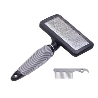 Nobby Starline Professionele Grooming Range Slicker Borstel met Reinigingskam voor Hond/Kat, Groot