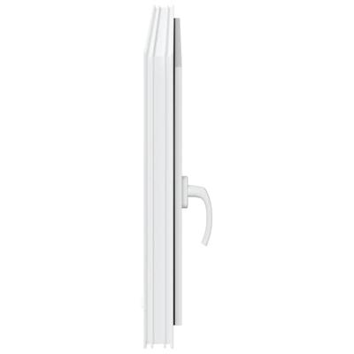 Kelderraam "RISOR" 100x60 cm draai-kiep DIN rechts wit