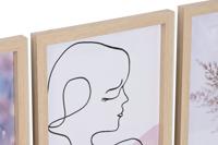 Canvas DKD Home Decor Pijnboom Canvas 40 x 2 x 60 cm - thumbnail